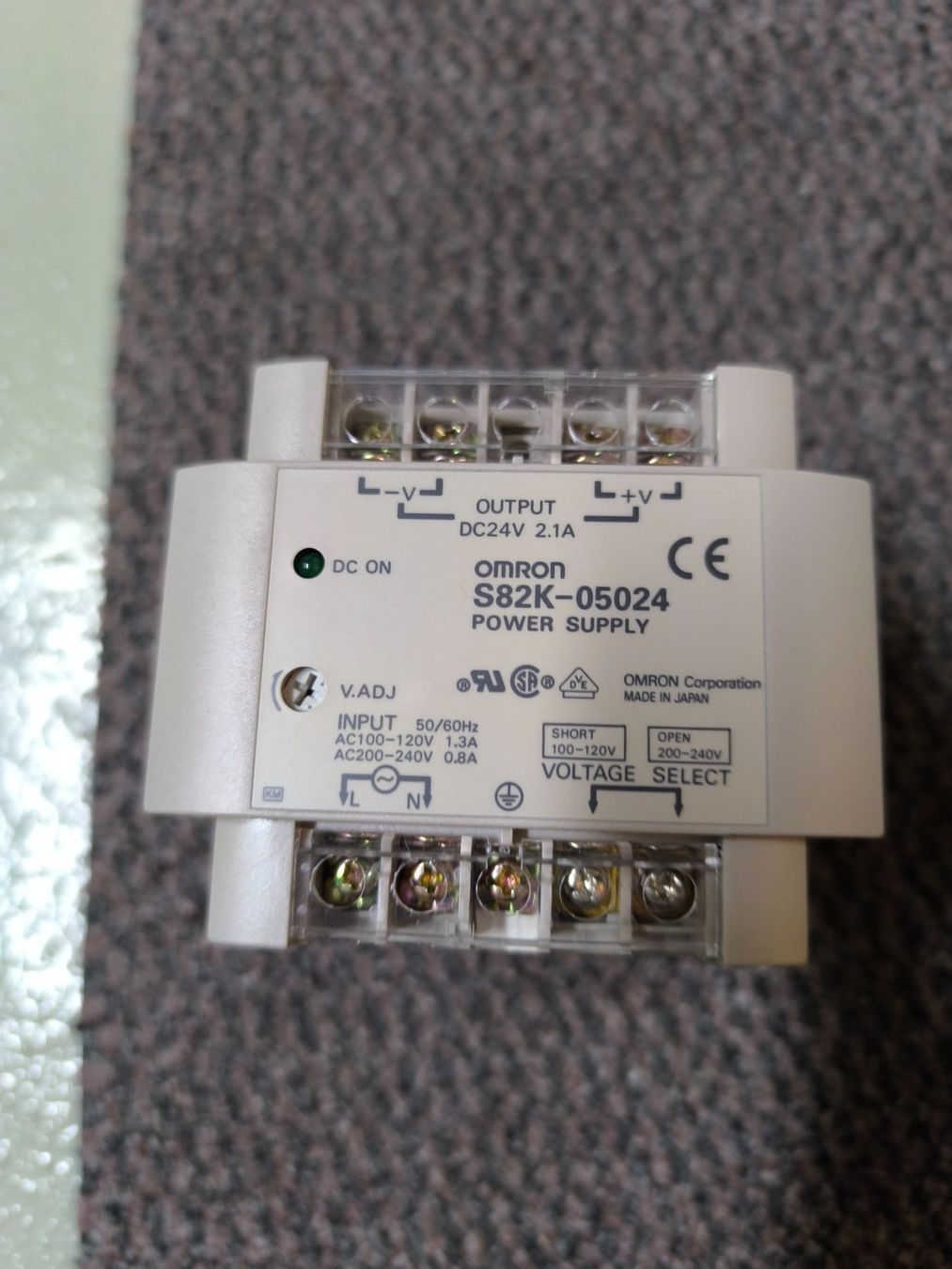 Omron Componenti elettronici: Netzteil 24VDC Omron S82K-05024 – Nuovo (secondo la descrizione) da Staufen venduto da Perskin