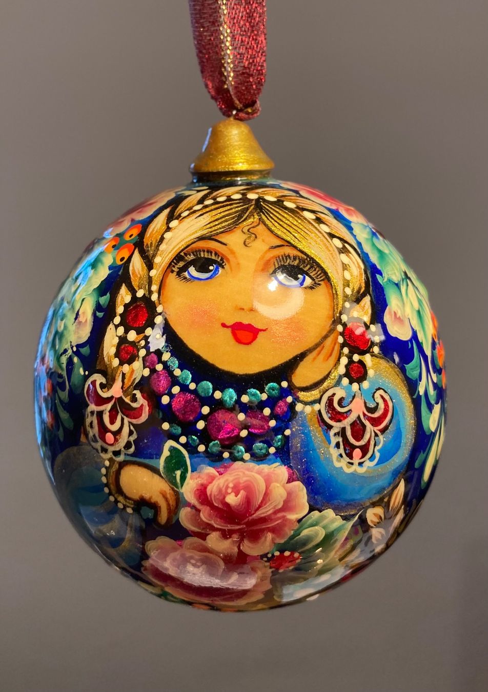 Tutte le decorazioni: Weihnachtskugel handbemalt St. Petersburg – Usato da Winterthur venduto da silen