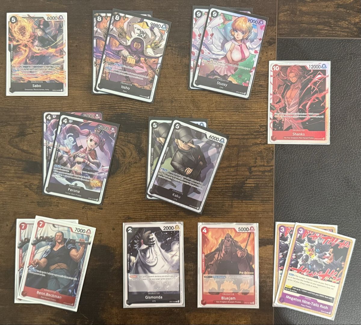 Bandai Carte collezionabili: One Piece TCG - SR cards + pre release cards – Nuovo (secondo la descrizione) da Châtillon JU venduto da Kev10 1