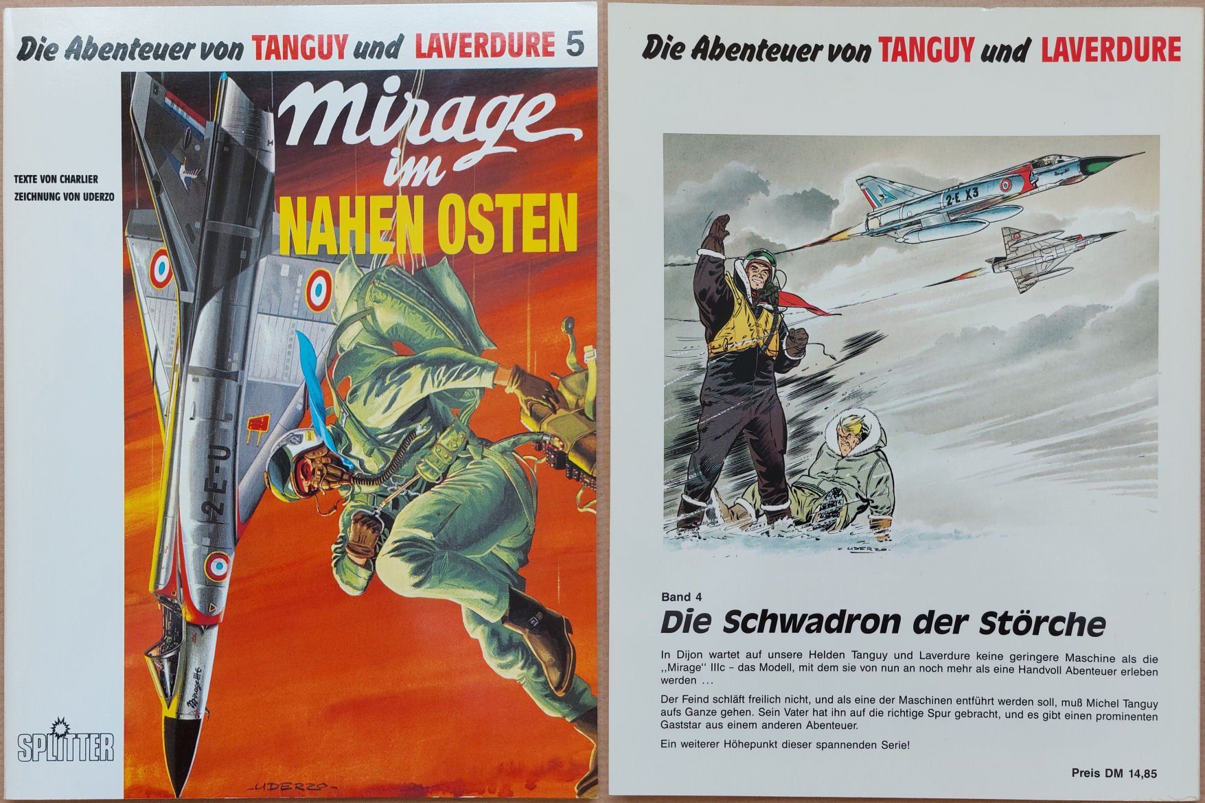 Fumetti: Tanguy & Laverdure 1 - 10 – Usato da Binningen venduto da Mountainrider 4
