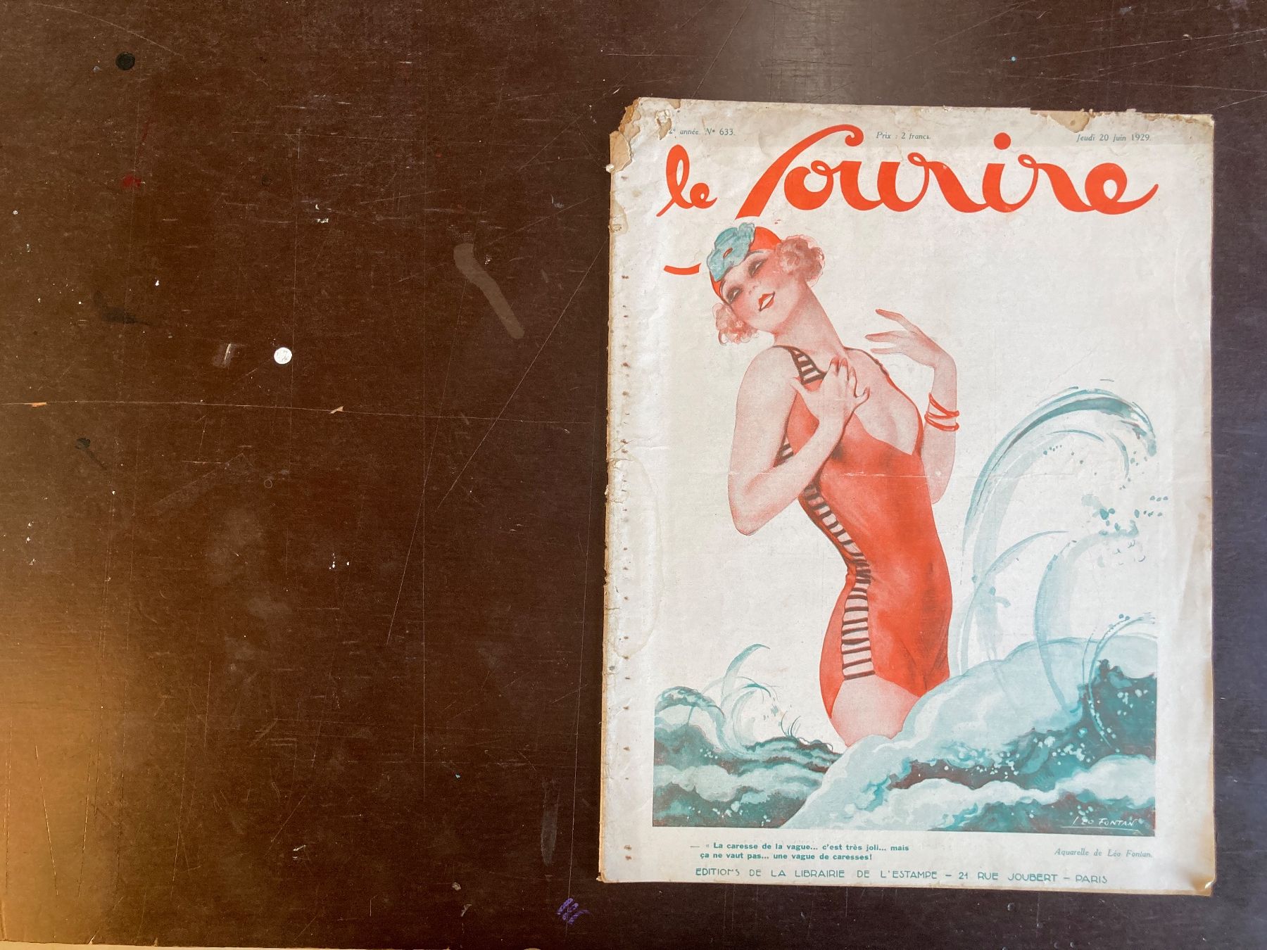 Riviste & Magazine: LE SOURIRE ALTE ZEITSCHRIFT – Usato da Luzern venduto da felicebruno