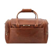 Reisetasche Leder England - Farbe: Honig
