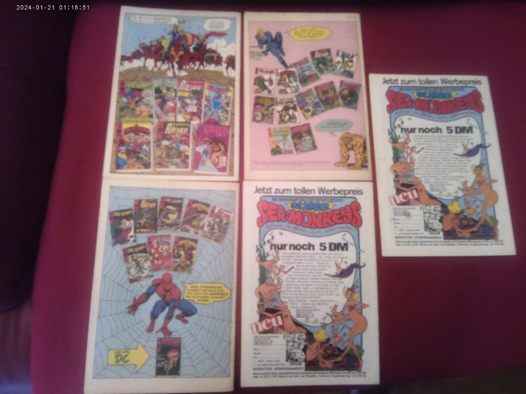 Fumetti: COMIC  WILLIAMS: Die Spinne, Rächer, Fantastic Vier! – Usato da Volketswil venduto da nemo2000 3