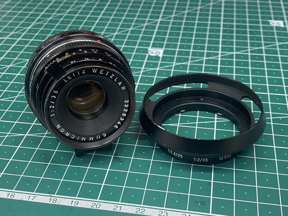Leica Obiettivi: Leica Summicron-M 35mm/2 V3 revidiert – Usato da Zürich venduto da analogeschatzkiste