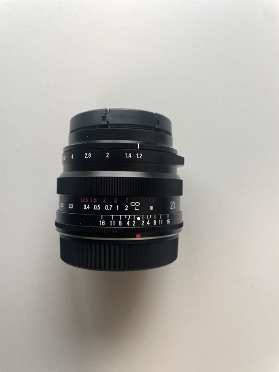 Voigtländer Nokton 23 Mm F/1,2 – Monture Fuji X – Asphérique – Occasion état Excellent