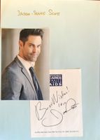 Jason-Shane Scott Autogramm signiert Karte m.Foto 20x30cm