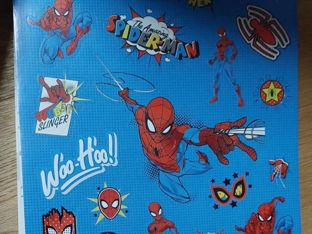 Marvel Giocattoli: Spiderman Malblock mit Stickern – Nuovo (secondo la descrizione) da Kleingurmels venduto da mimiflower 1