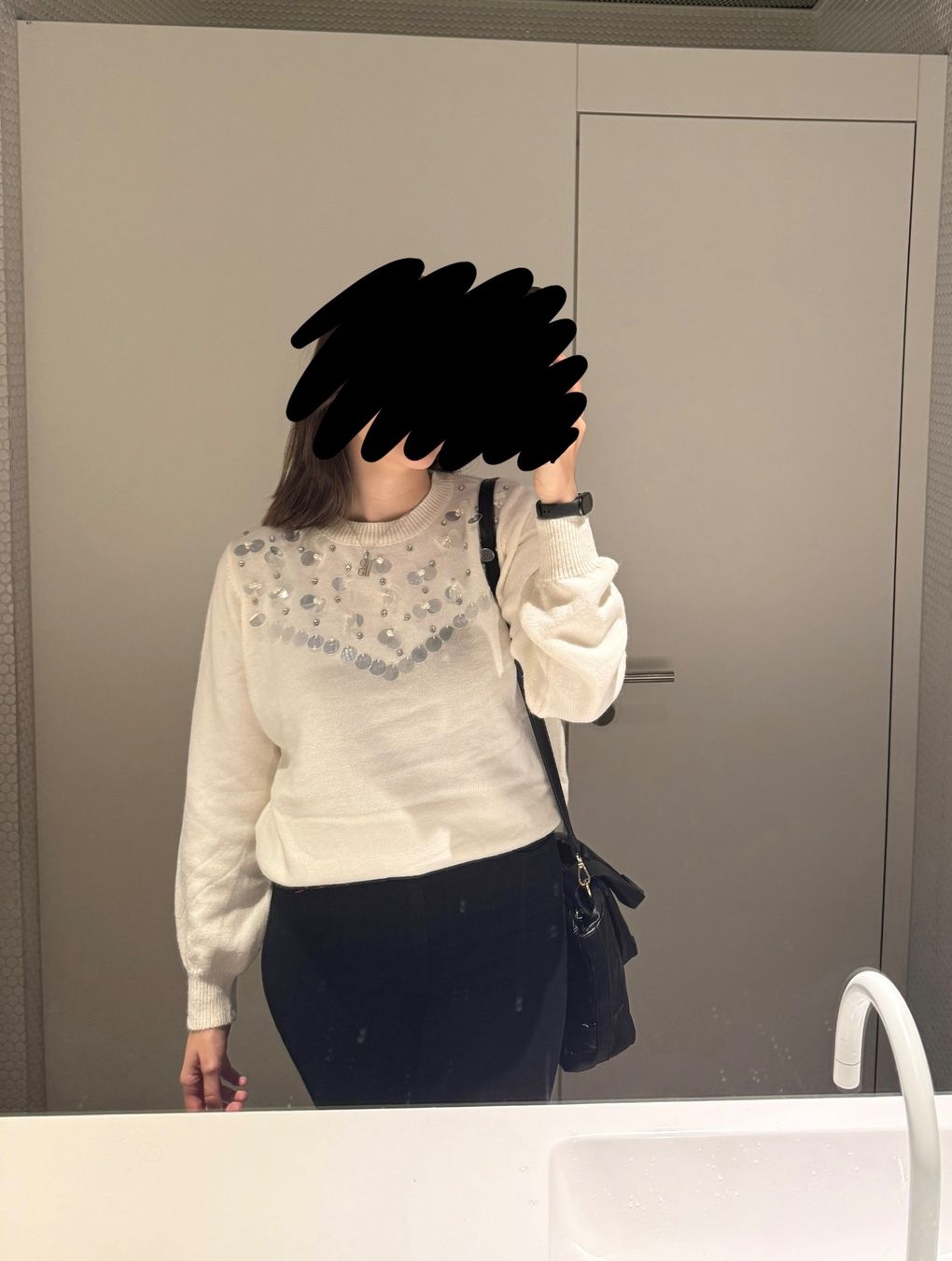 Maglioni & Felpe: Wunderschöner, warmer Winterpullover mit Pailletten – Nuovo (secondo la descrizione) da Luzern venduto da Sara_2
