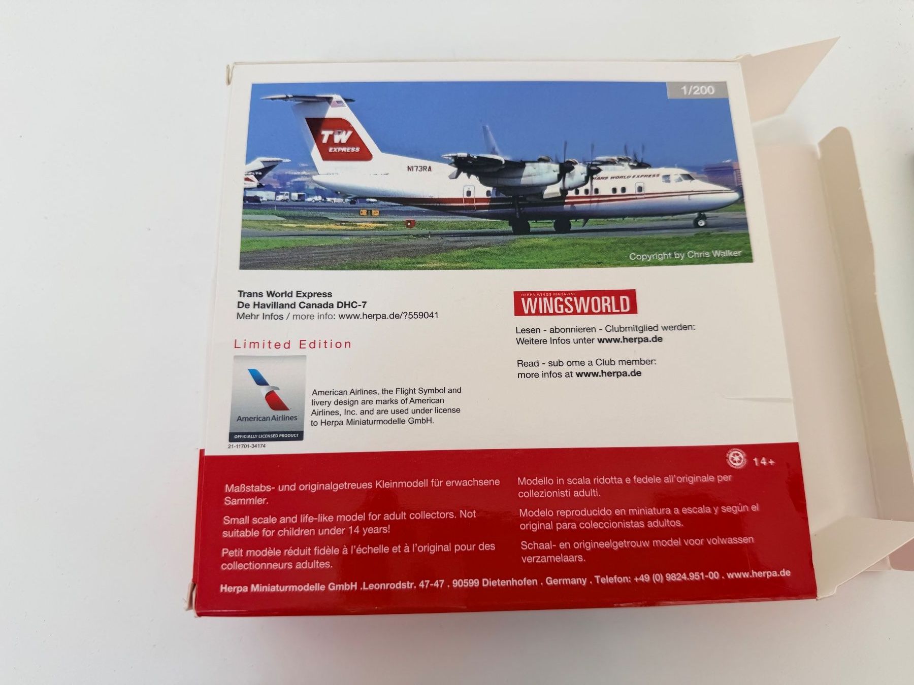 Herpa Modellbausätze & Standmodelle: Flugzeugmodell HERPA – Neu und originalverpackt aus Wettingen von jo_walters 1