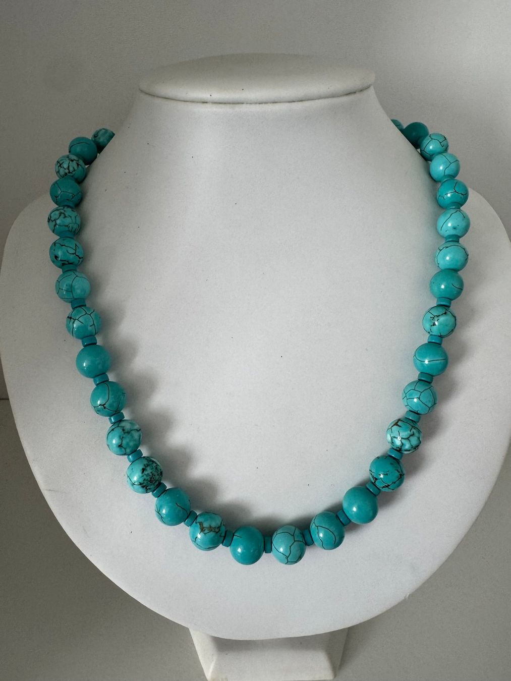 Catenine: Halskette Türkenit, Kunstelemente – Nuovo (secondo la descrizione) da Biberist venduto da tl-schmuck