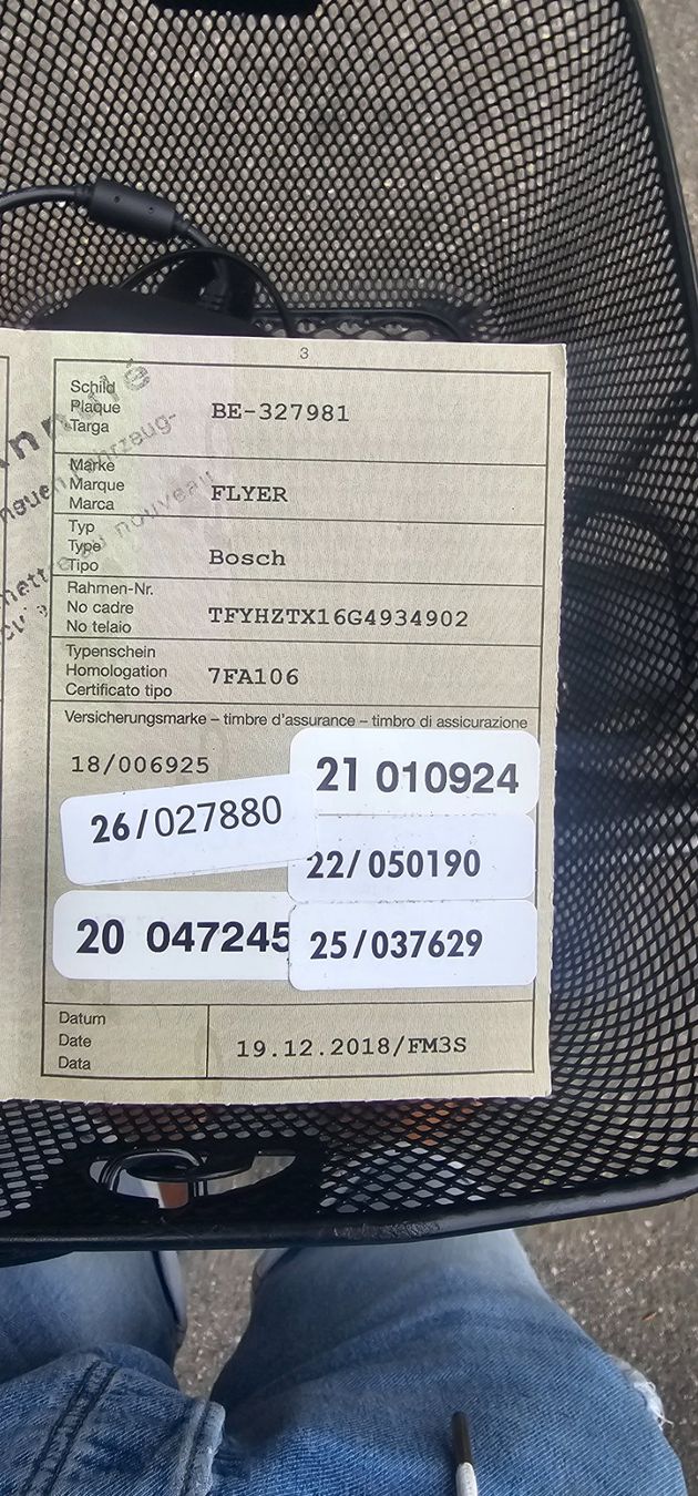 Flyer Vélos: Ebike Flyer 45kmh top zustand – D'occasion à Emmenbrücke par Haz_wd2d 9