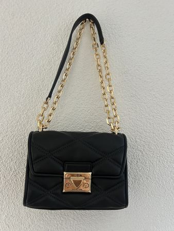 Michael Kors New Black Leather Shoulder Bag - Excellent!