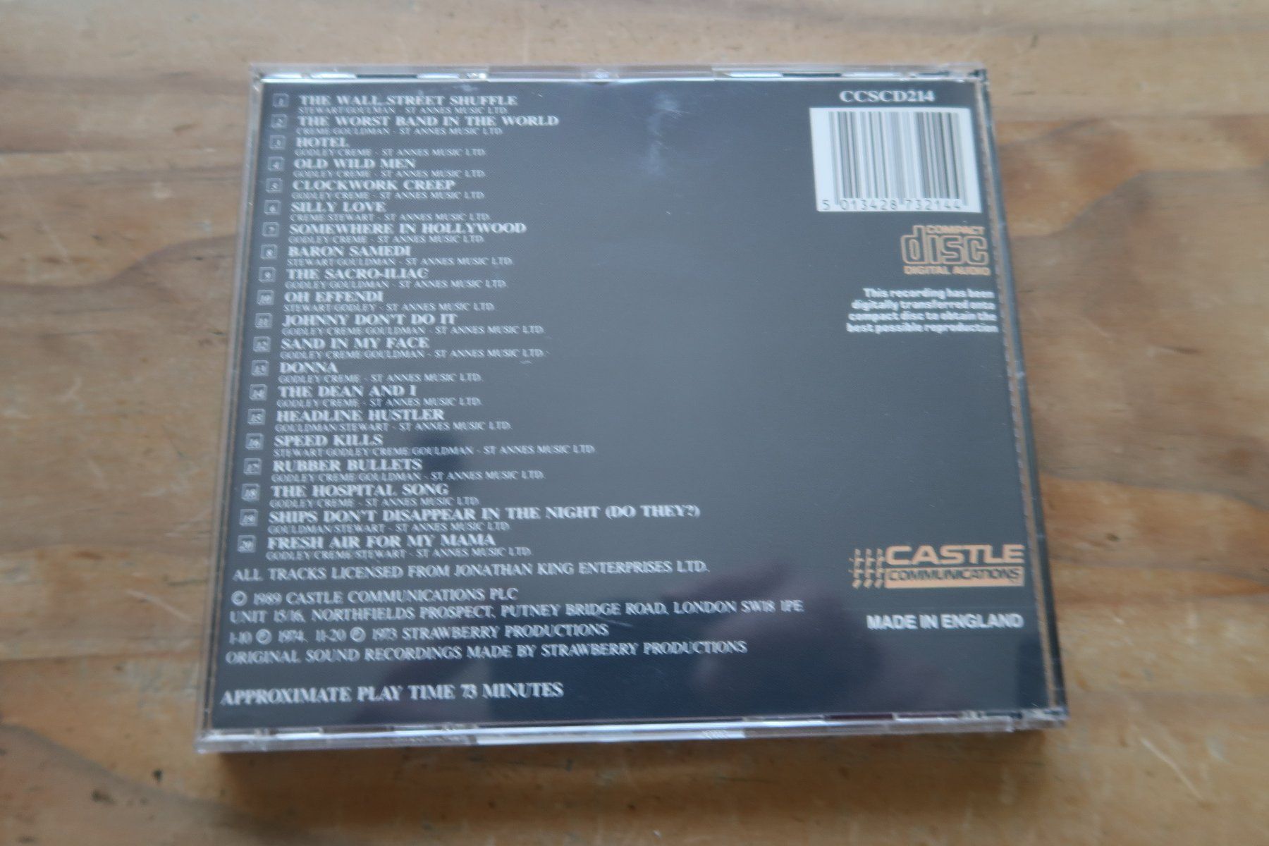 CD: 10CC - THE COLLECTION - CD – Usato da Basel venduto da Patiscat 1