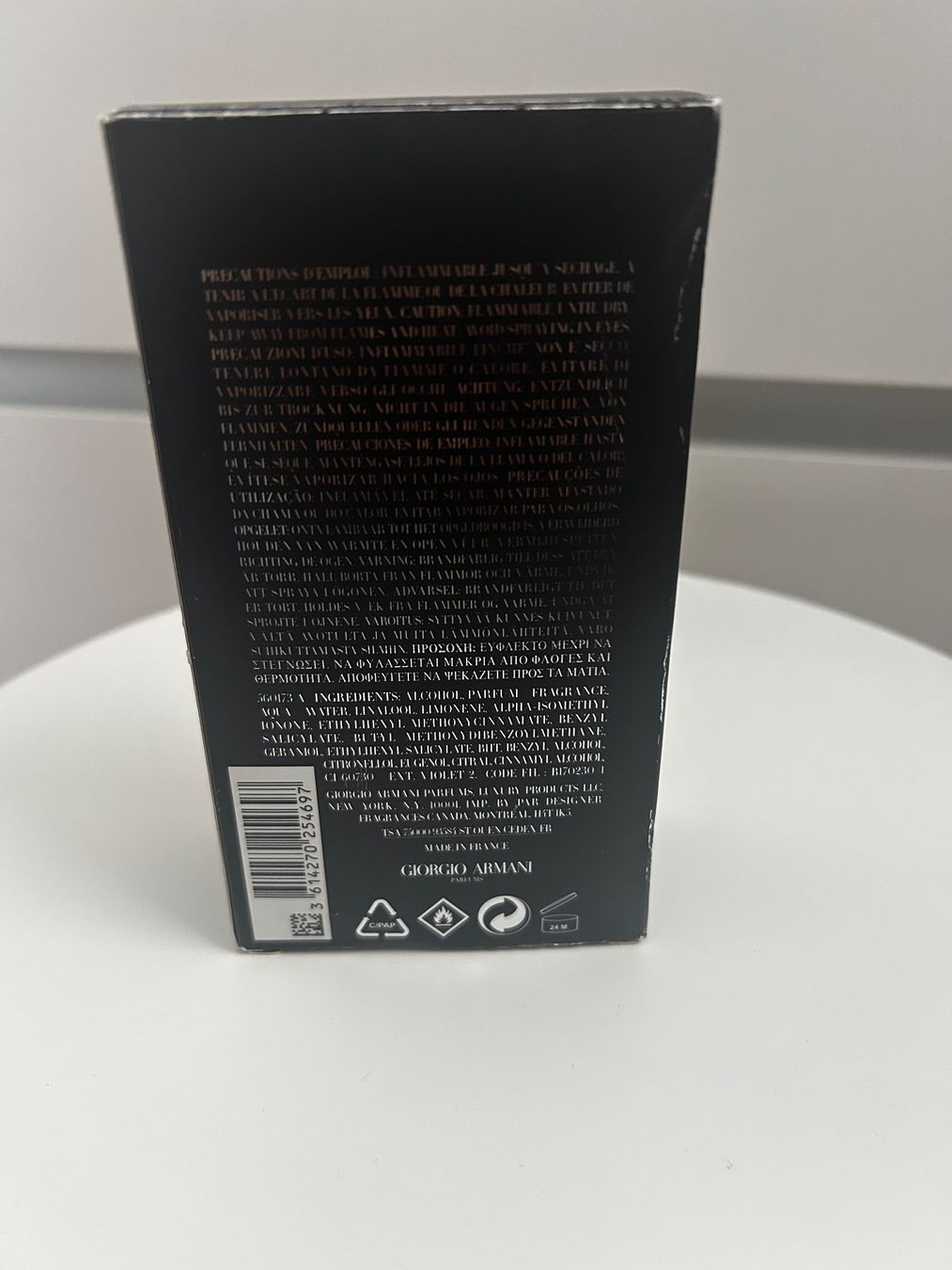 Armani Profumi & Eau de Toilette: Aqua Di gio profumo armani – Usato da Luzern venduto da roc_p5tc 1