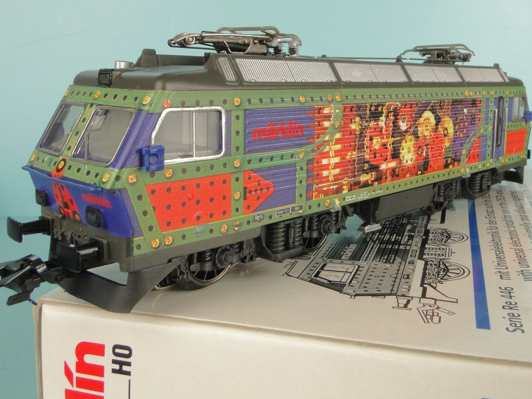 Märklin Modellini di ferrovie: Märklin 34302 Re 446, Delta Digital – Usato da Bülach venduto da cann11