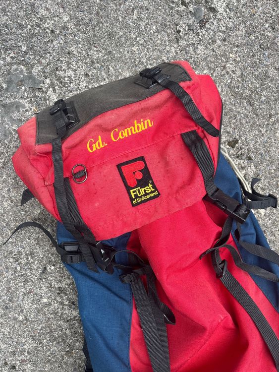 Vintage Fürst Bergsteiger Rucksack Made in Switzerland (Gebraucht