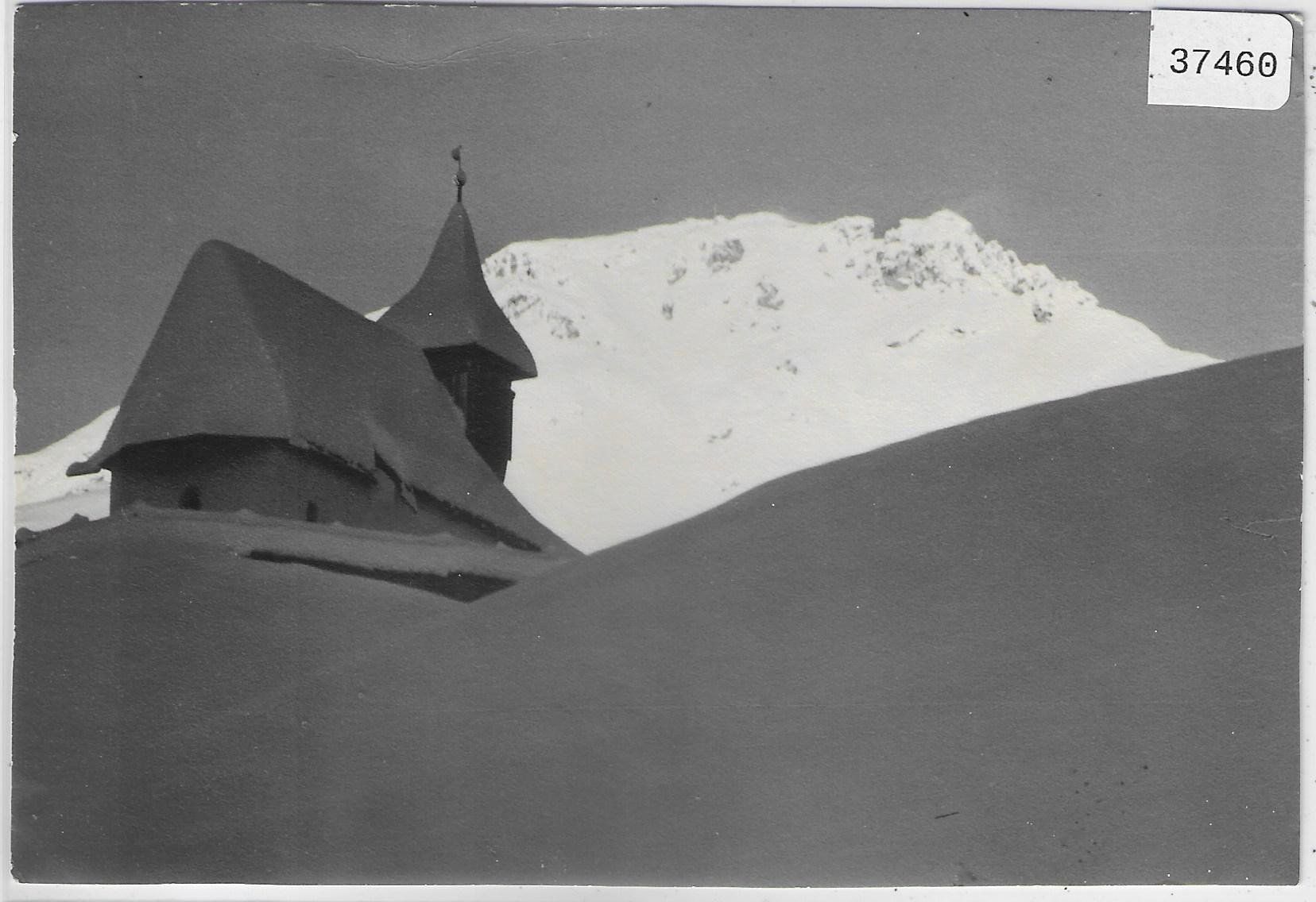 Cartoline postali: Kirchlein von Inner-Arosa im Winter – Usato da Ettingen venduto da Kartenplanet