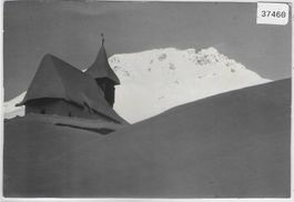 Kirchlein von Inner-Arosa im Winter