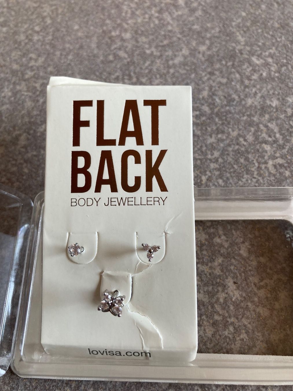Gioielli per piercing: Piercing; Ohr-Stecker; 3er Set; Lovisa; NEU! – Nuovo e nell'imballaggio originale da Mosnang venduto da Kusli09 1