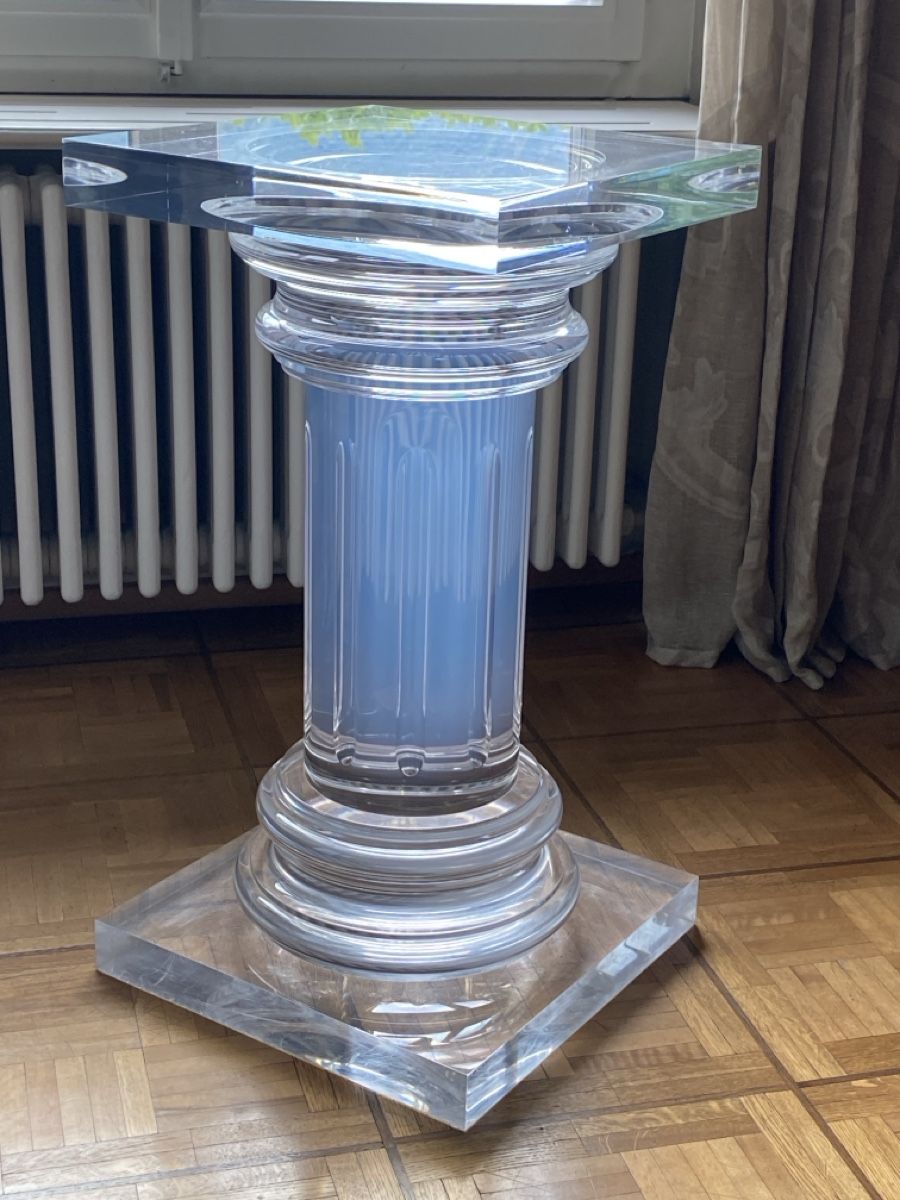 Altro in Decorazioni & Accessori: Colonna d'arredo in acrilico trasparente – Usato da Ascona venduto da her_7yh6