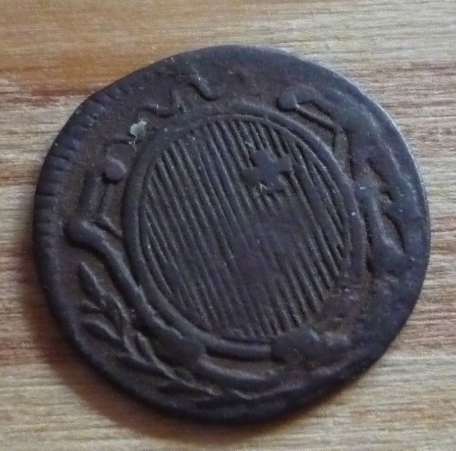 Alle Münzen: 1 Rappen Schwyz 1815 – Gebraucht aus Rieden SG von Sammelfreund