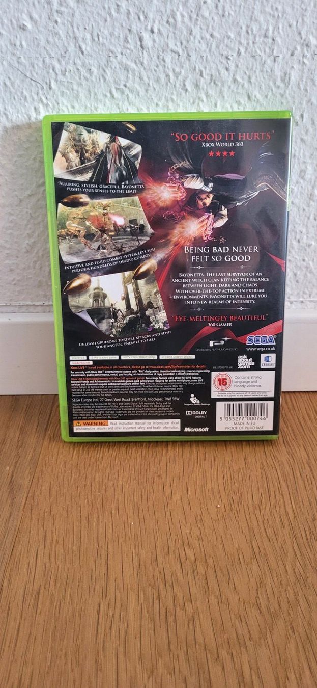Microsoft Giochi: Xbox 360 - Bayonetta – Usato da Münsingen venduto da DigitaleSpielecke 1