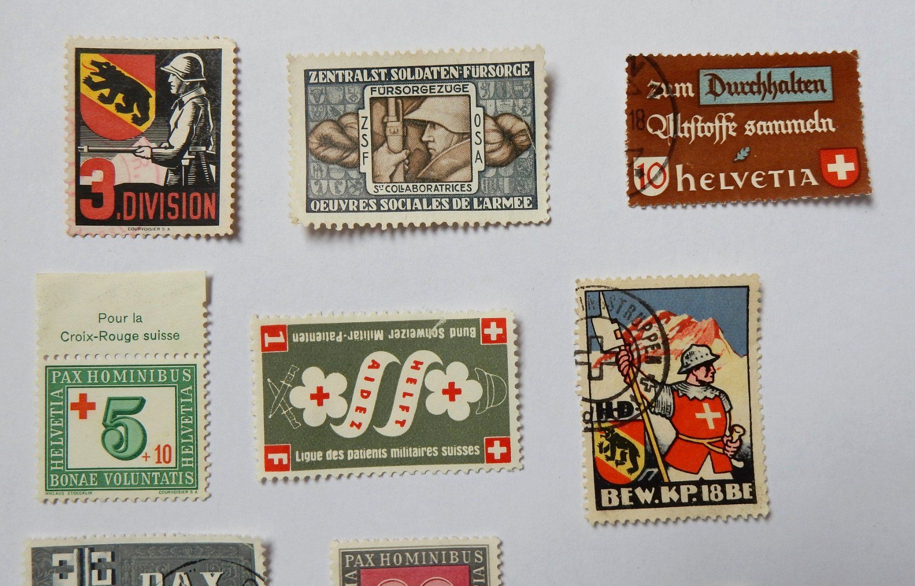 Tutti i francobolli: Konvolut von 11 alten Briefmarken – Usato da Burgdorf venduto da Joggigring 1
