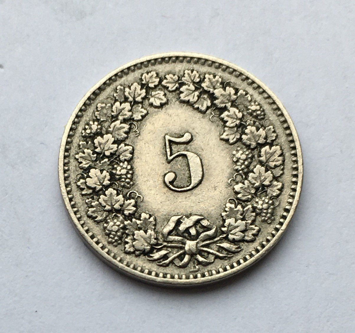 Alle Münzen: 1911 5 Rappen ss – Gebraucht aus Kirchberg SG von Helveticus00 1