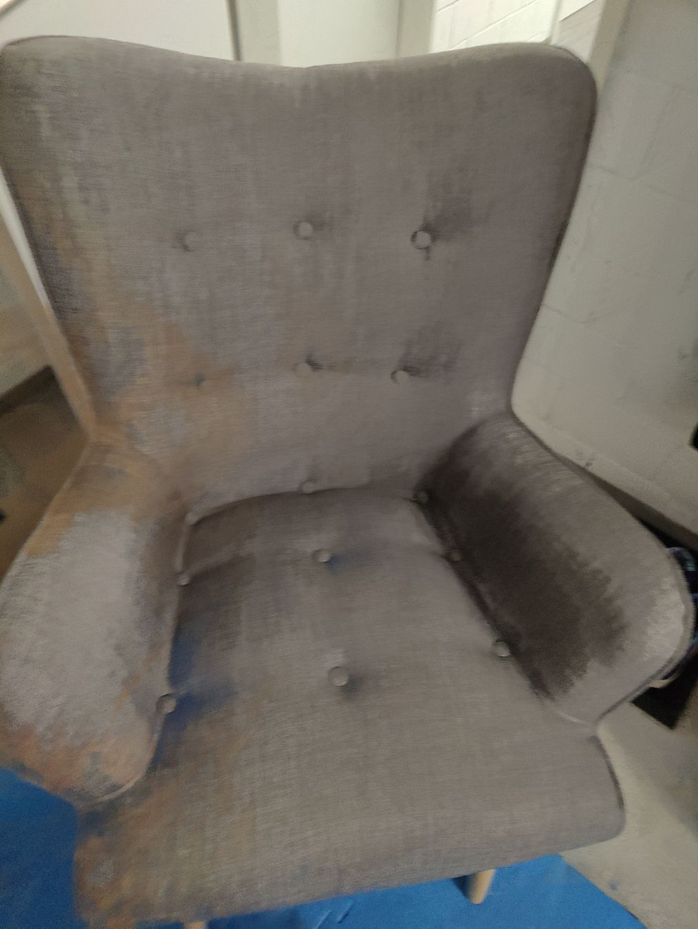 Fauteuils: Sessel grau Stoff neuwertig – D'occasion à Wädenswil par CK_90 1