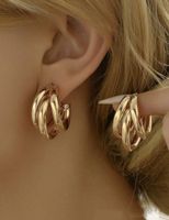 Boucles d’oreilles en acier inoxydable