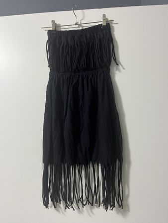 Schönes Fransen - Minikleid/ Oberteil
