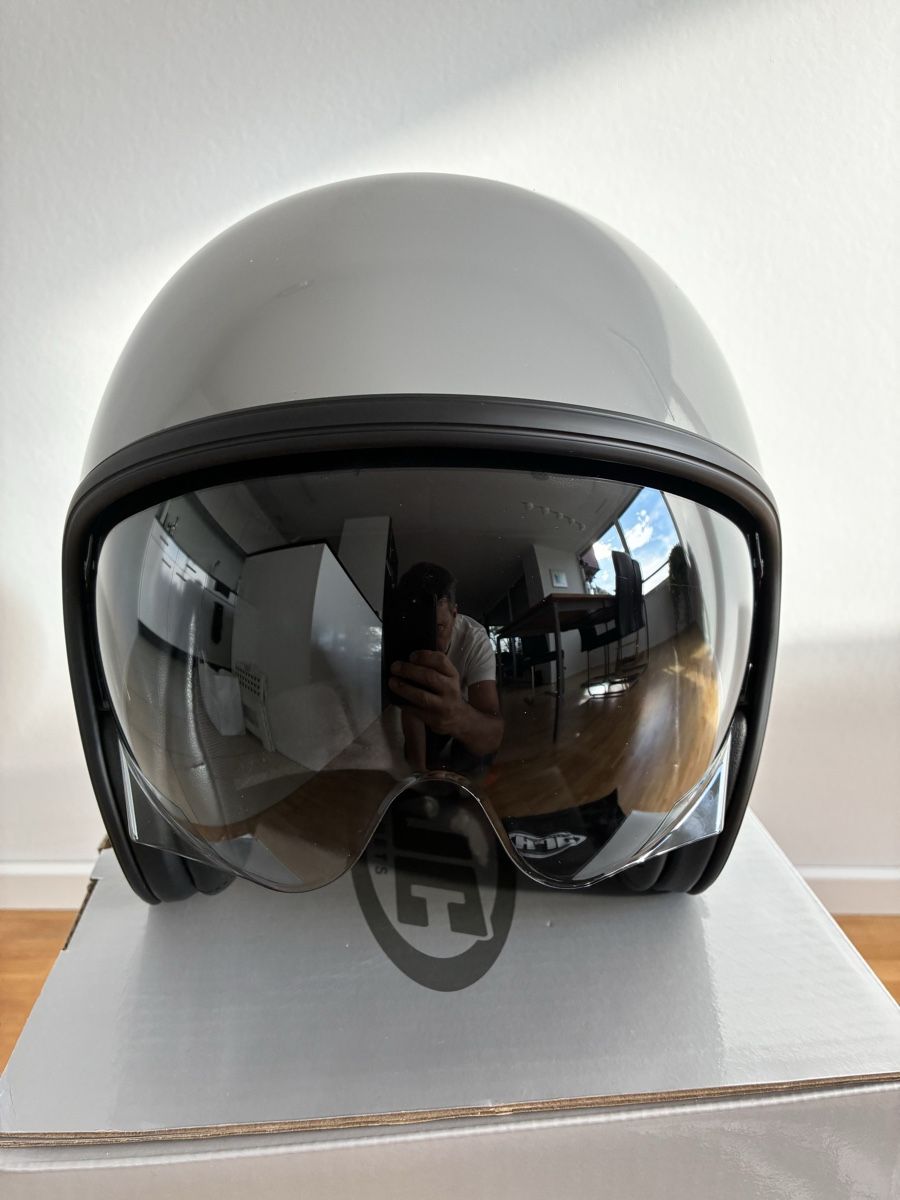HJC Caschi & visiere: HJC V30 Jethelm mit integriertem Visier – Nuovo e nell'imballaggio originale da Luzern venduto da niccho 7