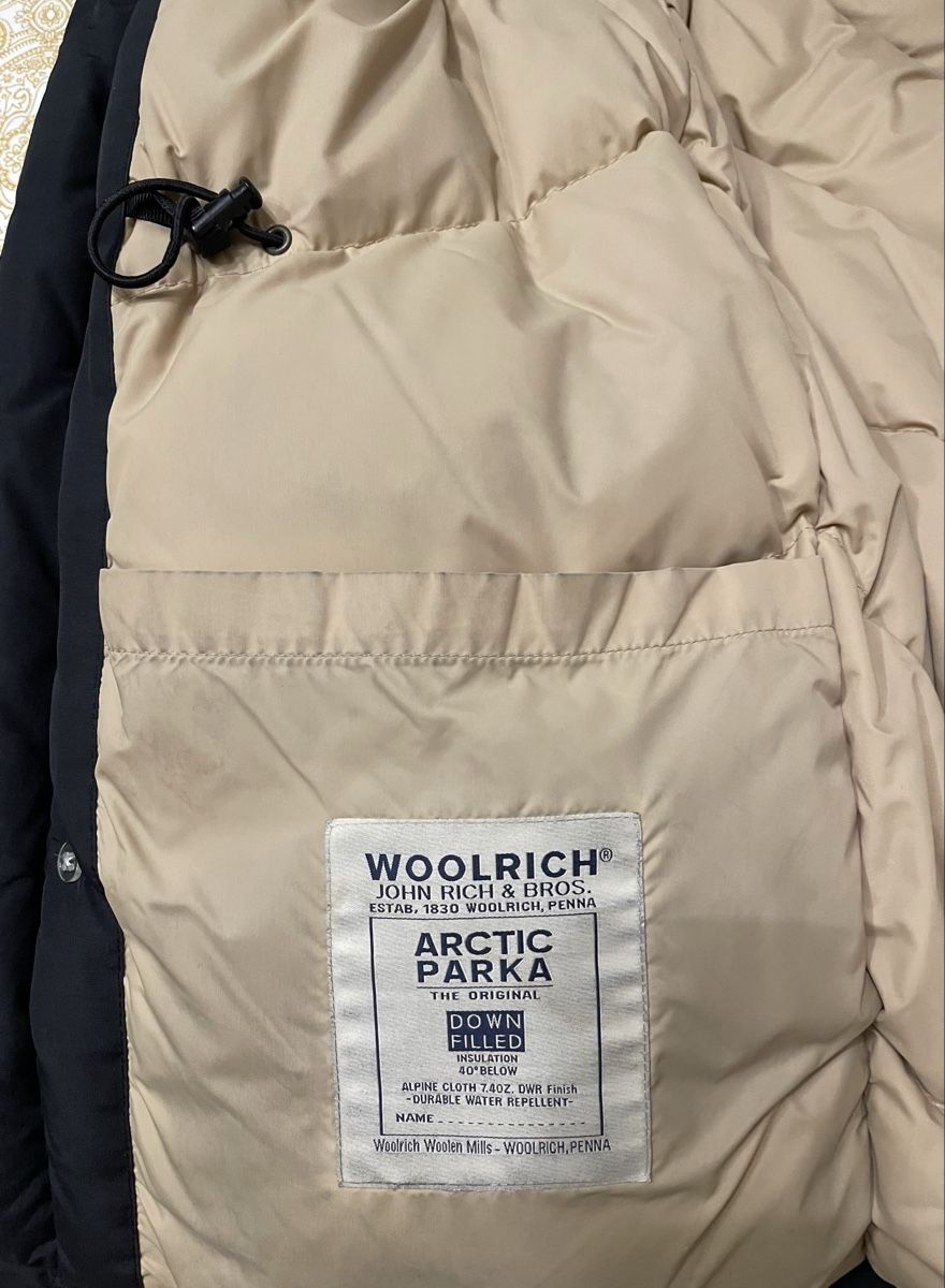 Woolrich Mäntel: Woolrich Arctic Parka Herren, Größe S, schwarz – Gebraucht aus Spreitenbach von Levin1983 7
