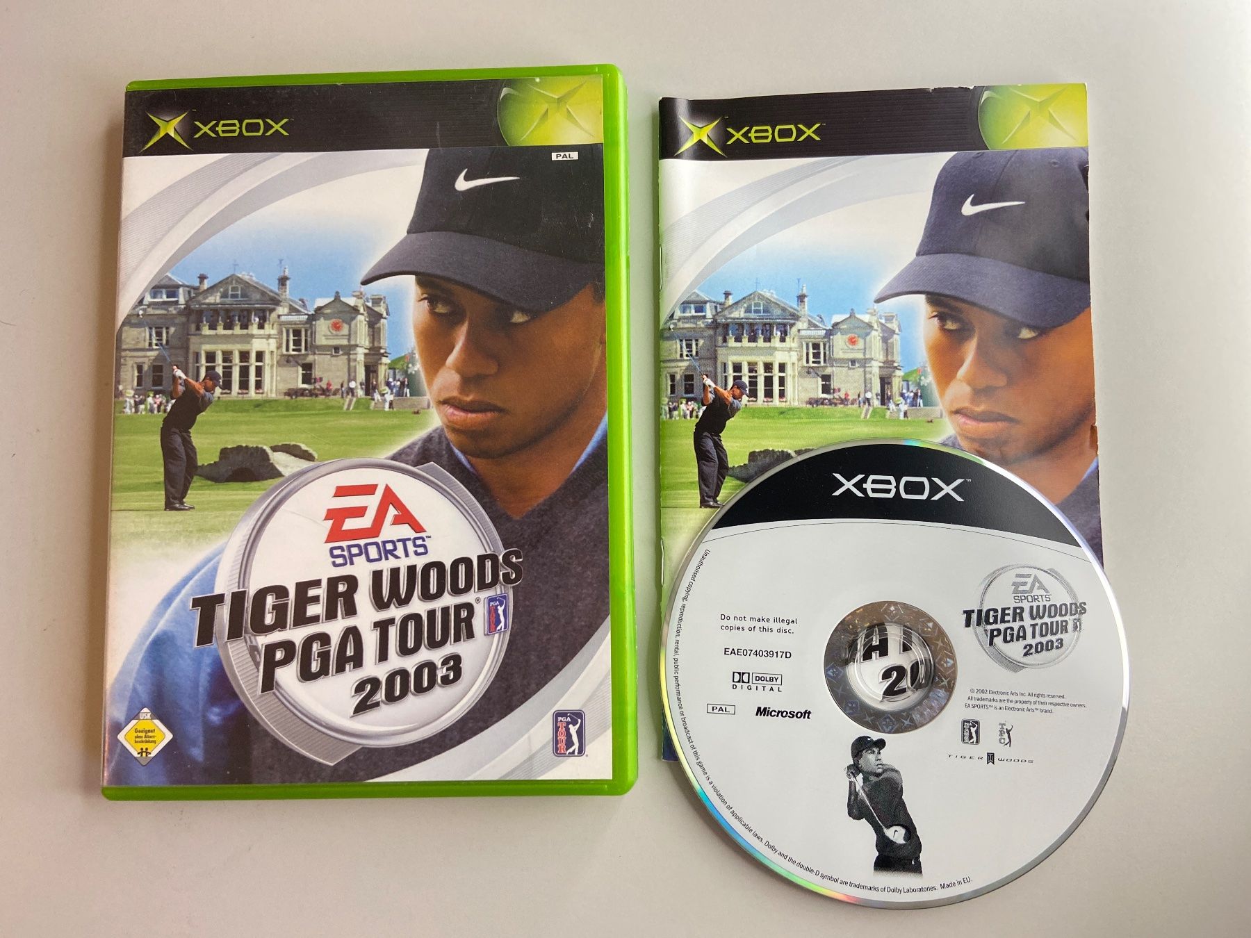 Microsoft Jeux: Tiger Woods PGA Tour 2003 - Xbox – D'occasion à St.gallen par taduz