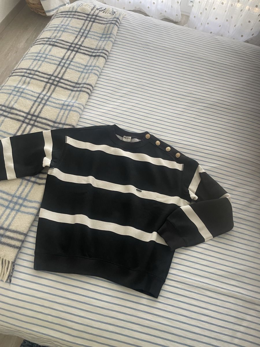 Pepe Jeans Maglioni & Felpe: Pepe Jeans Pullover gestreift schwarz. S. Neu  – Nuovo (secondo la descrizione) da Dübendorf venduto da jlu_r7hz 6