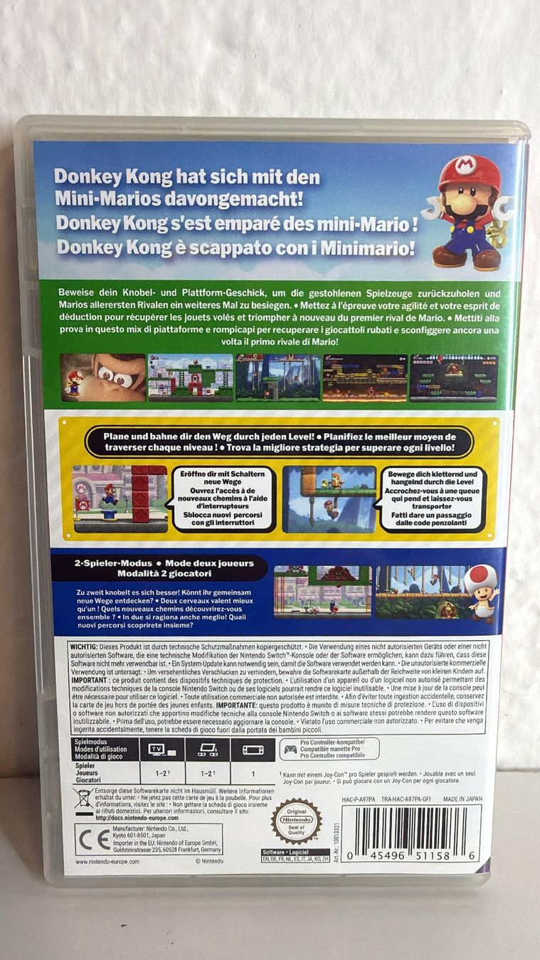Giochi: Mario vs. Donkey Kong - Nintendo Switch - Top Zustand – Usato da Ehrendingen venduto da lax21 1