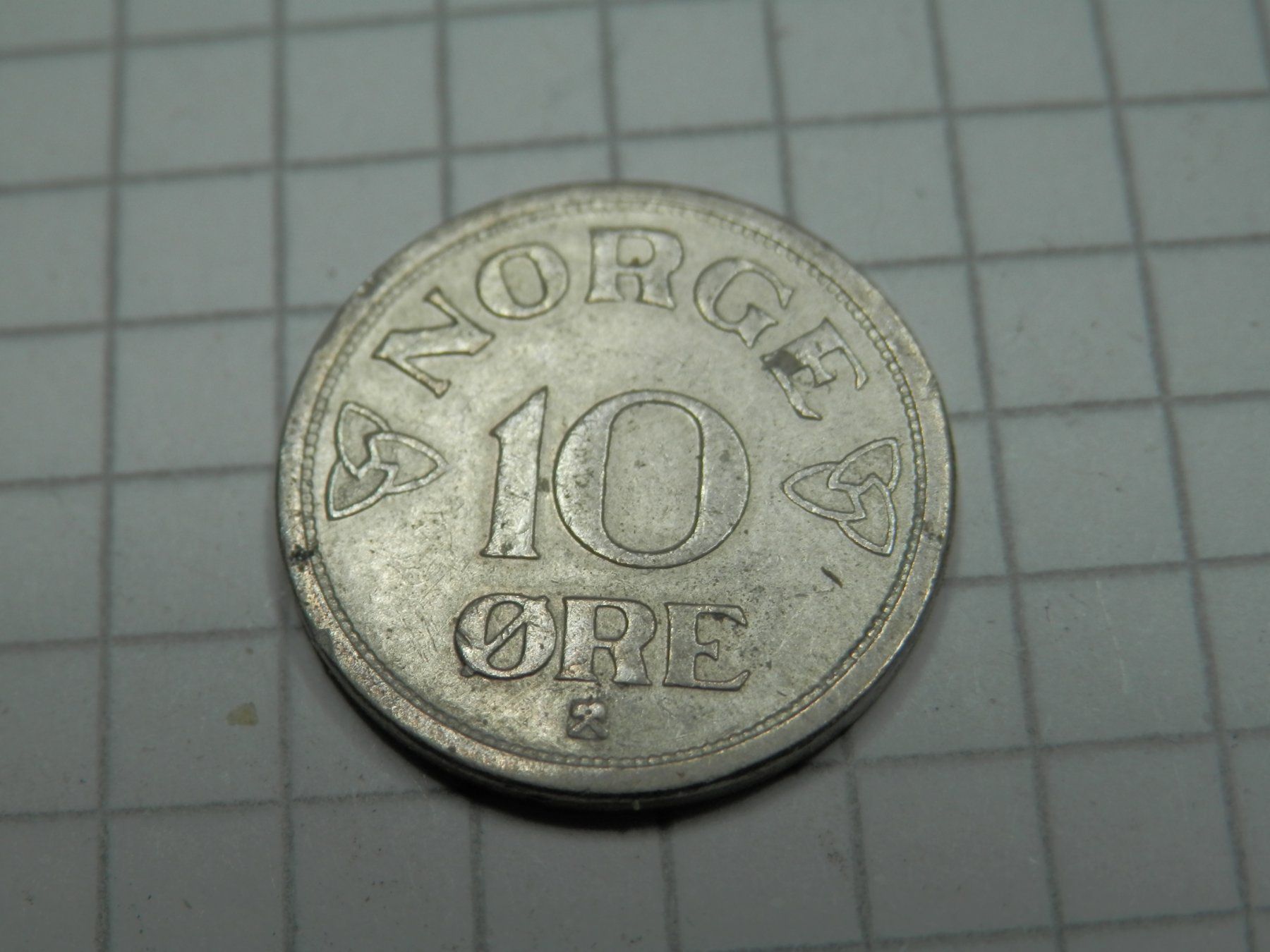 Tutti le monete: Norwegen  10 Öre, 1955 – Usato da Weiach venduto da weiach81 1