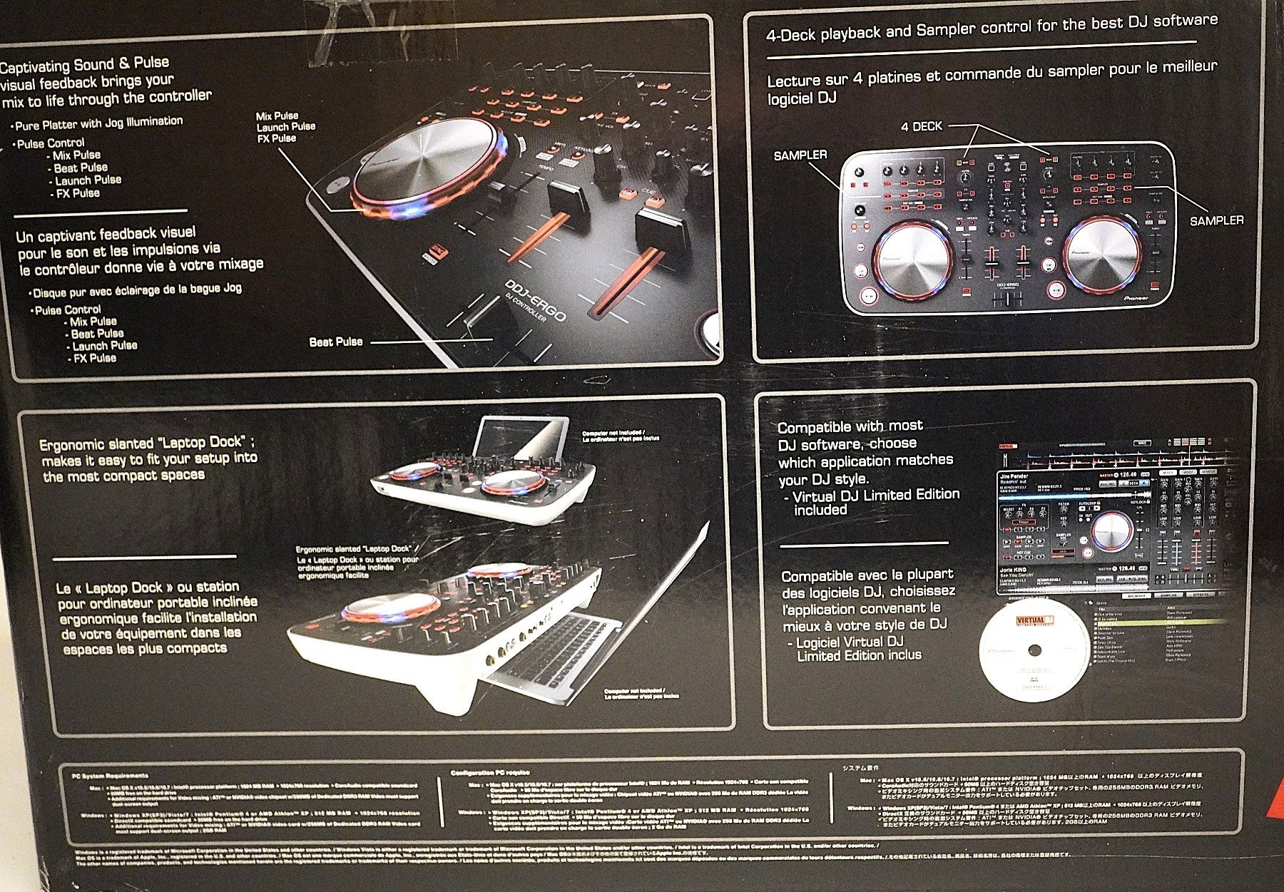 Pioneer Platines de mixage: DJ Pioneer DDJ-ERGO-V Controller - neuwertig CM05 – D'occasion à Basel par B.W.B. 2