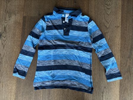 C&A Polo Langarm T-Shirt Grösse 128
