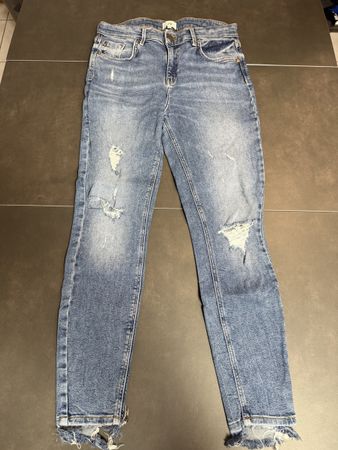 Damen Jeans Gr. 38 – Used Look, Skinny Fit