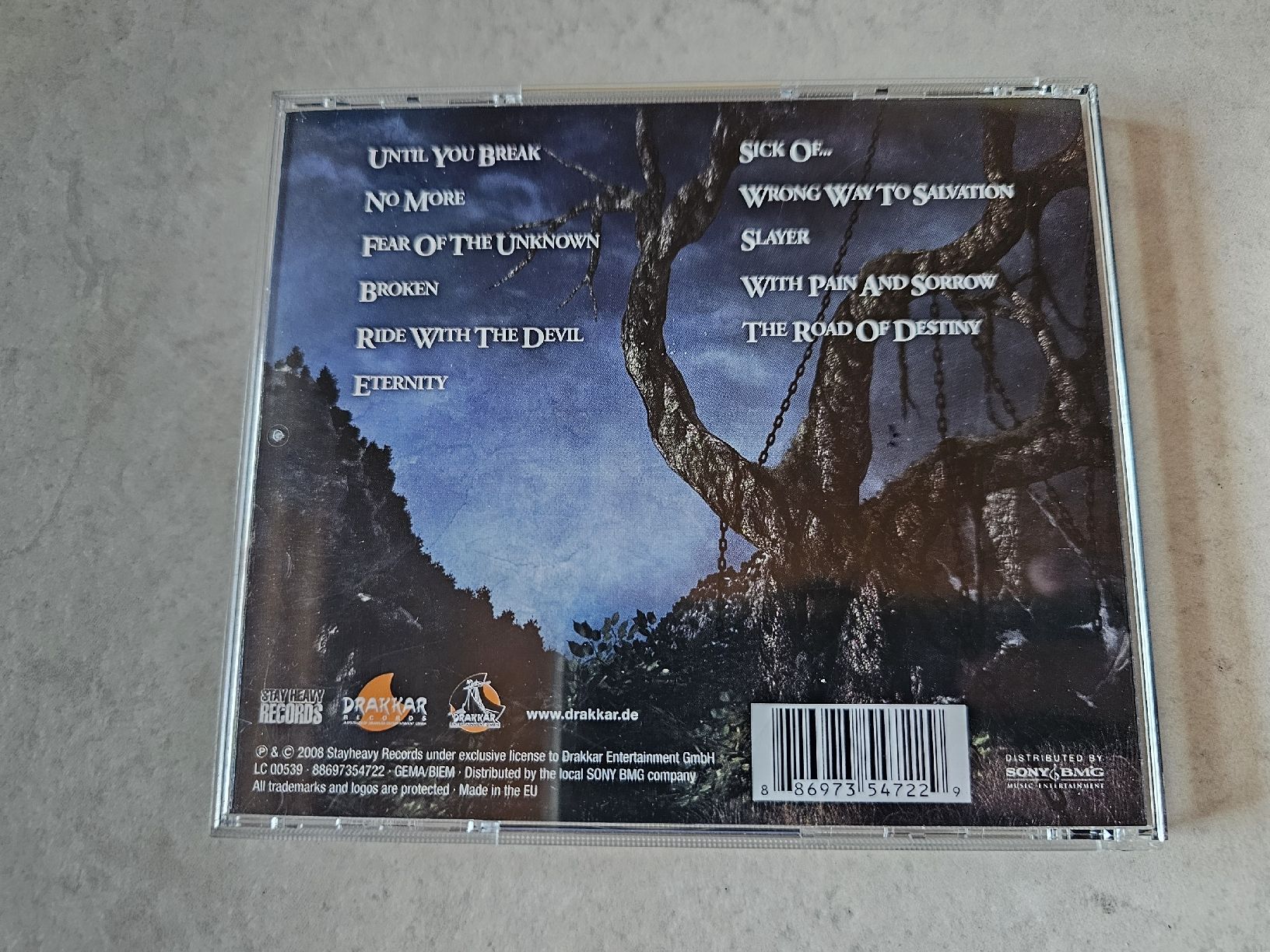 CD: Silentrain  -  Wrong Way To Salvation – Usato da Schneisingen venduto da backstore24 1