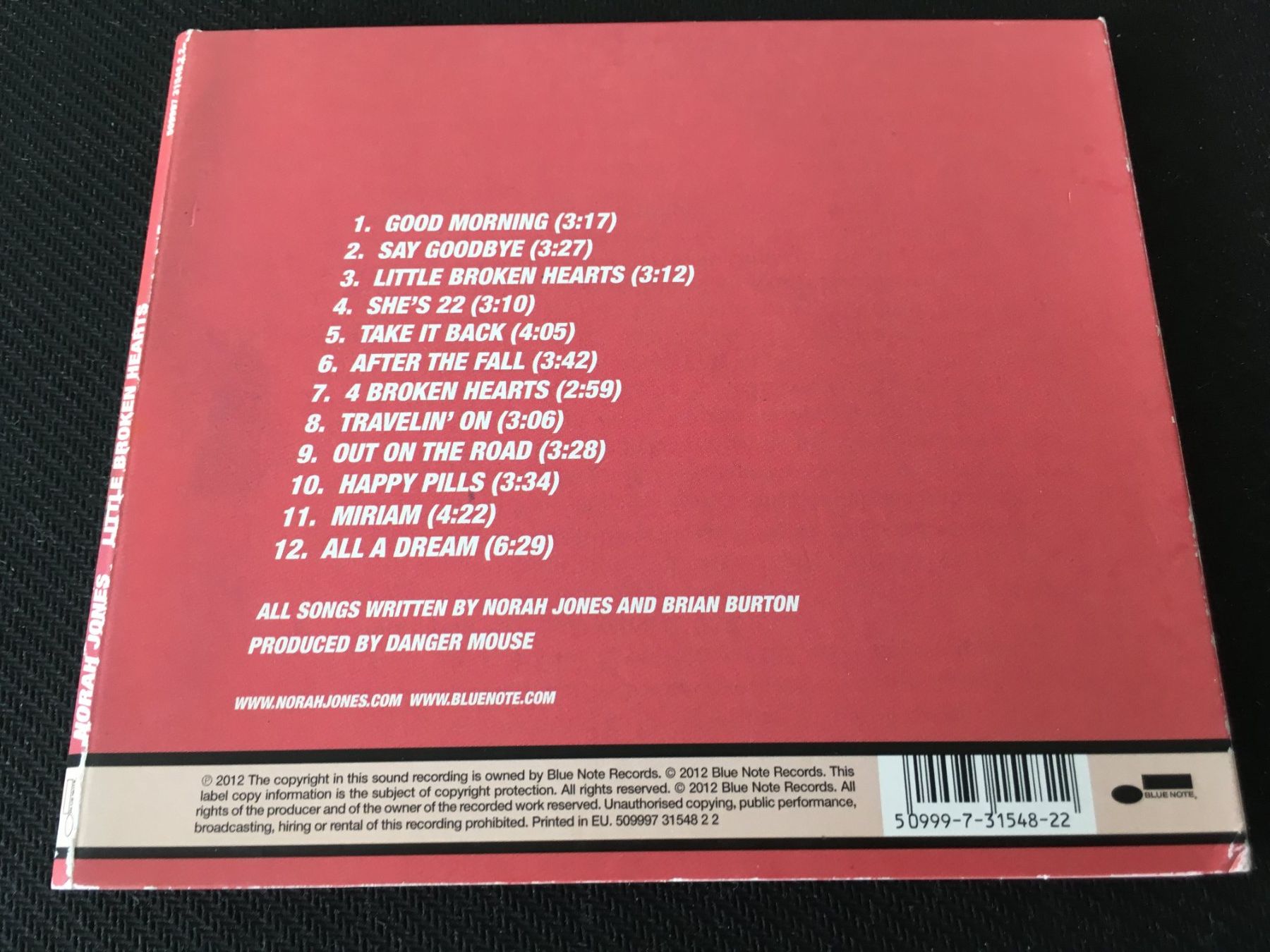 CD: Norak Jones - ...little broken hearts -CD- Digipack – Usato da St.Gallen venduto da MedienJoe 2