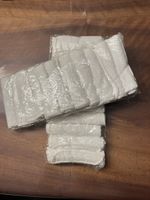 Waschtücher/kosmetiktücher 100% baumwolle. 2 Pack a 11 stück