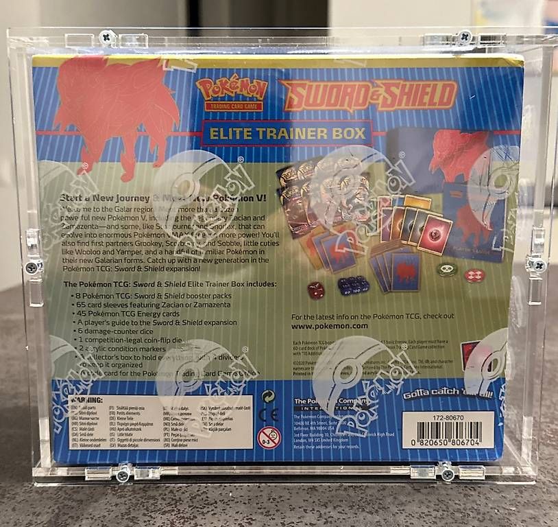 Pokémon Carte collezionabili: Sword & Shield Elite Trainer Box (Zamazenta) – Nuovo e nell'imballaggio originale da Penthaz venduto da Loupuce 2