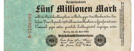 Berlin 5 Mil.Mark 25.07.1923 SS+-SS++ Ausgabe A