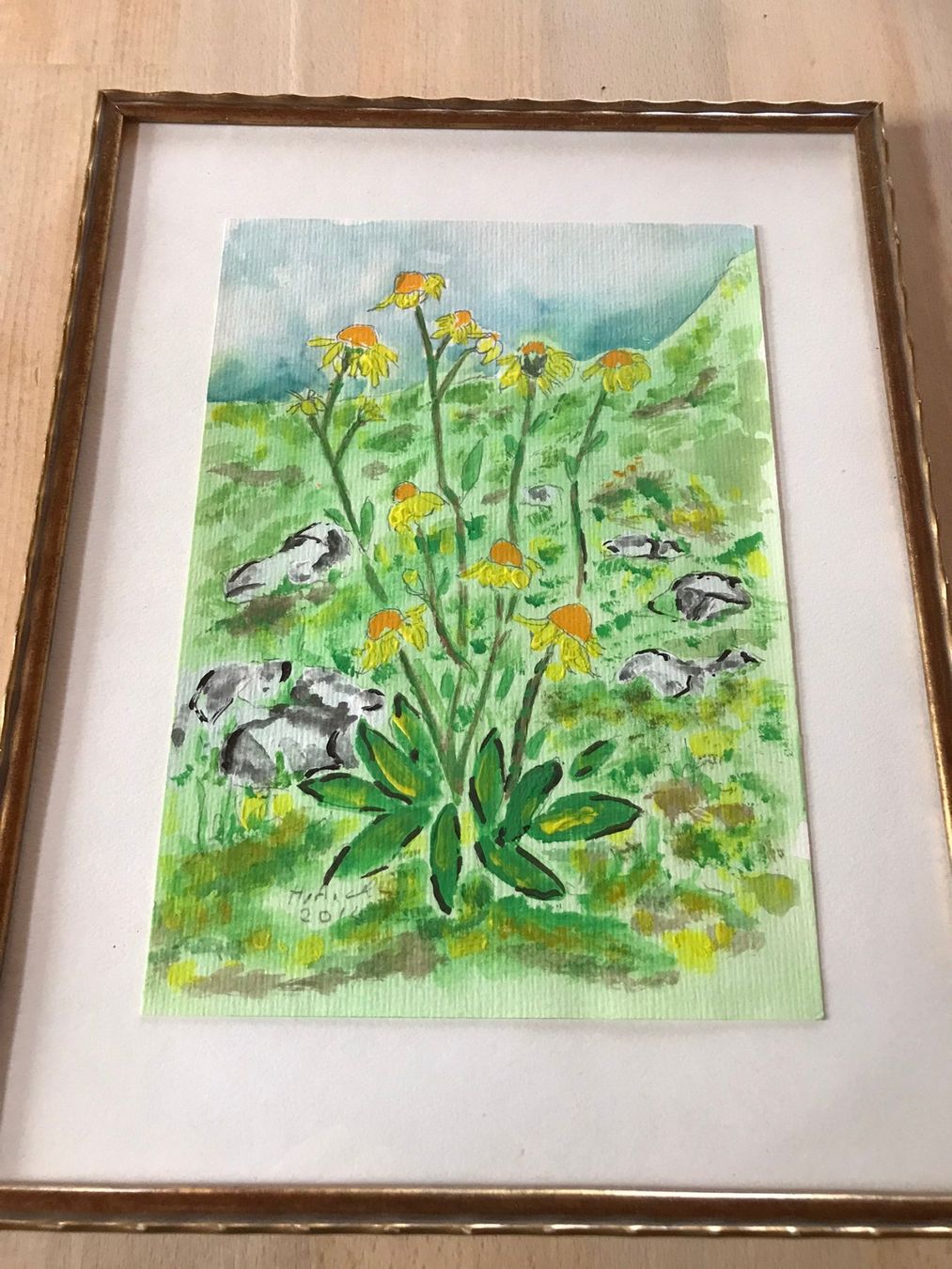 Foto & Immagini: 2x Blumenbild – Usato da Ottikon venduto da mindfuel 2