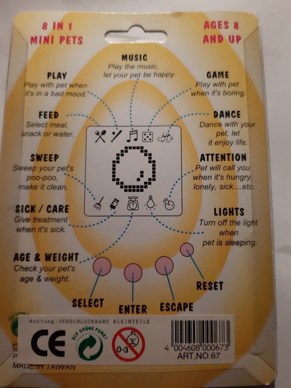 Giochi: 1 Tamagotchi – Nuovo (secondo la descrizione) da Höri venduto da 2oo892 3