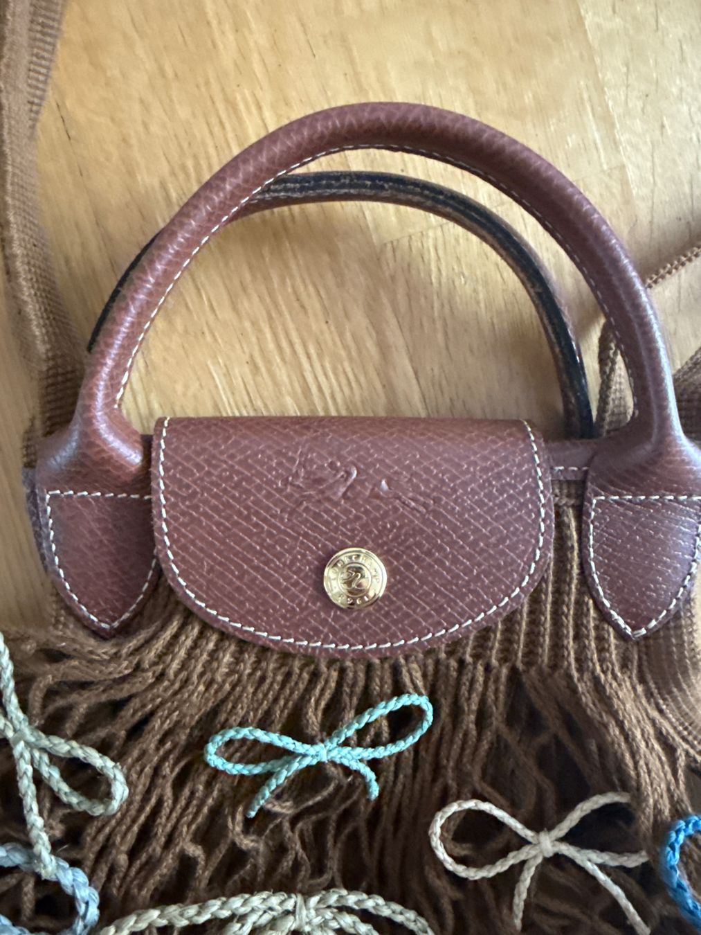 Longchamp Borse: Longchamp Le Pliage Filet Limited Edition in brown – Nuovo (secondo la descrizione) da Bassersdorf venduto da len_czz7 1
