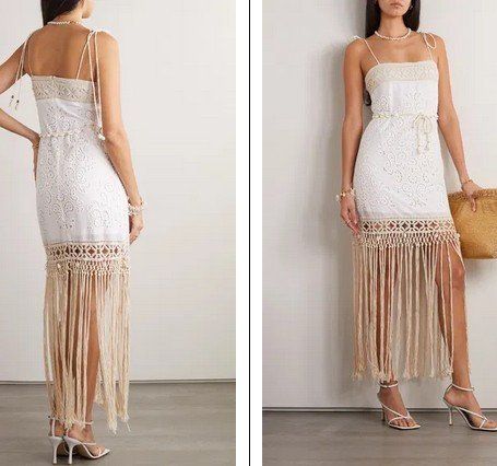 Zimmermann Vestiti: Zimmermann Kleid / robe S – Usato da Collonges venduto da arashee