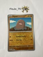 Diglett 50/165 - holo reverse 151 - 🇬🇧